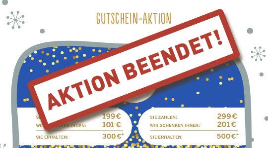 Aktion – bis zu 40% sparen!